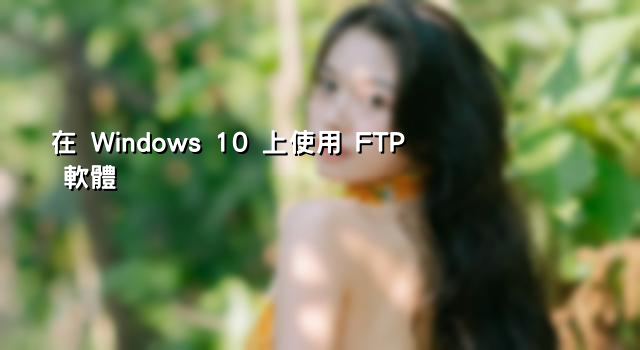 在 Windows 10 上使用 FTP 軟體