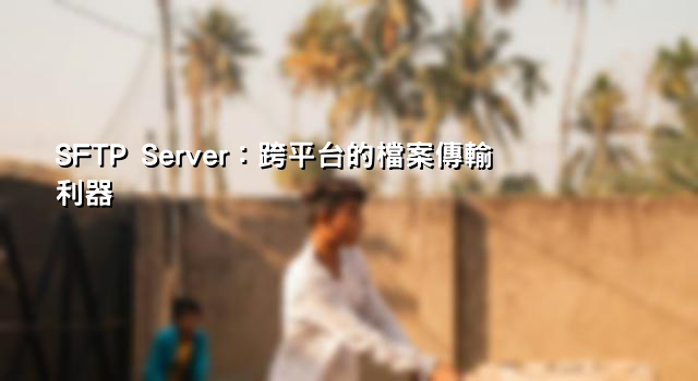 SFTP Server：跨平台的檔案傳輸利器